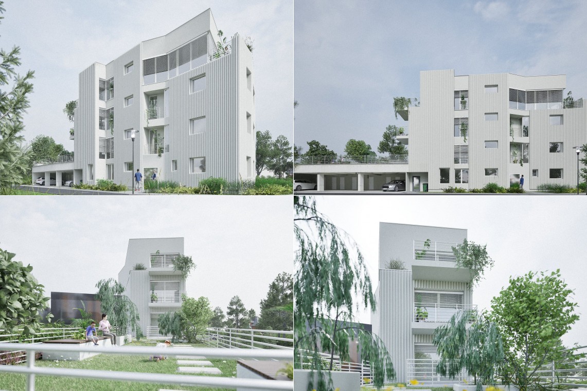 Rezidence Elišky Přemyslovny - vizualizace